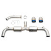 Injen 19-22 Hyundai Veloster N L4 2.0L Turbo Performance SS Axle Back Exhaust System - Burnt Ti Tips - SES1343ABTT Photo - out of package