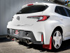 aFe 23-24 Toyota GR Corolla L3 1.6L (t) Gemini XV 3in to 2-1/2in Cat Back Exhaust w/ Polished Tips - 49-36070-P Photo - Mounted