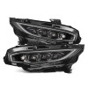 AlphaRex 16-21 Honda Civic NOVA-Series LED Proj Headlights Blk w/Activation Light & Seq.Sig / SB DRL - 880491 Photo - Primary