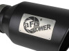 aFe Power Universal 5in Inlet 8in Outet MACH Force-XP Clamp-On Exhaust Tip - Black - 49T50801-B15 Photo - Unmounted