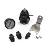 DeatschWerks DWR1000C AFPR + Pressure Gauge + 6AN & 8AN fittings - Anodized Black - 6-1002-FRB-86 Photo - Primary