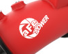 aFe BladeRunner 22-23 Kia Stinger L4-2.5L (t) Aluminum Hot and Cold Charge Pipe Kit - Red - 46-20694-R Photo - Close Up