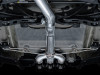 AWE Tuning 2024 Acura Integra Type S DE5 FWD Track Edition Exhaust w/ Triple Diamond Black Tips - 3020-53335 Photo - Mounted
