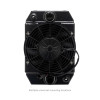 Mishimoto Universal Drag Race Performance Aluminum Radiator - Black - MMRAD-UNI-DRGBK User 1