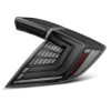 AlphaRex 16-21 Honda Civic Hatchback/ Type-R FK8 Nova-Series LED Tail Lights (Pair) - Alpha Black - 676000 User 2