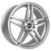 Enkei RSF5 18x8 40mm Offset 5x100 Bolt Pattern 72.6mm Bore Dia Silver Machined Wheel - 479-880-8040SM Photo - Primary