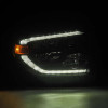 AlphaRex 14-21 Toyota Tundra MK II LUXX Series Crystal Headlights Alpha Black - 880830 Photo - Primary