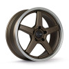 Enkei Quasar 18x8in / 5x114.3 BP / 35mm Offset / 72.6mm Bore - Matte Bronze Wheel - 550-880-6535ZP Photo - Primary