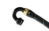 GReddy AN08 180 DEGREE HOSE END SWIVEL BLACK/GOLD ANODIZED - 12800818 Photo - Primary