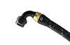 GReddy AN08 90 DEGREE HOSE END SWIVEL BLACK/GOLD ANODIZED - 12800890 Photo - Primary
