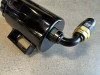 GReddy AN12 180 DEGREE ORB MALE BLACK/GOLD ANODIZED - 12811218 Photo - Close Up