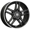 Enkei FD-05 18x7.5 5x100 53mm Offset 72.6 Bore Dia Black Machined Wheel - 434-875-8053BKM Photo - Primary