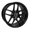 Enkei TY5 19x8.5 5x112 42mm Offset 72.6mm Bore Black Wheel - 498-985-4442BK Photo - Primary