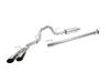 Roush 15-20 F-150 5.0L/3.5L/2.7L Black Tip Cat Back Exhaust - 421985-BLK Photo - Primary