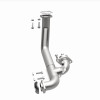 BRE Exhaust 08-10 Grand Caravan Routan Town & Country 3.3L 3.8L 4.0L Front Pipe Kit - 107-0012 360 Degree Image Set
