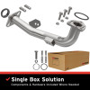 BRE Exhaust 93-95 Civic del Sol 1.5L Front Pipe Kit - 107-0119 Photo - Primary