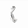 BRE Exhaust 04-09 Kia SPECTRA 2.0L Front Pipe Kit - 107-0254 360 Degree Image Set