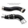 Mishimoto 2024+ Toyota Tacoma Intercooler Pipe Kit - Black - MMICP-TAC-24BK User 1