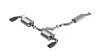 Borla 19-25 Toyota RAV4 (excl. Hybrid) 2.25 S-Type Cat Back Exhaust - Black Chrome - 141009BC Photo - Primary
