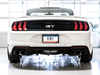 AWE Tuning 18-23 S550 Mustang GT SwitchPath Exhaust - Chrome Silver Tips - 3025-42550 Photo - Mounted