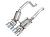 AWE Tuning C6 Chevrolet Corvette Z06/ZR1 Touring Edition Axle-Back Exhaust w/ Chrome Silver Tips - 3015-42606 Photo - Primary