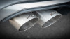 Borla 21-25 Audi SQ5 3.0L-V6 AWD Tip Kit (for 141008) - Brushed Steel - 60749SB Photo - Mounted