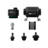DeatschWerks DWFFR-X 70mm Billet Fuel Filter Regulator - 10 Micron with 5/16in Fittings - 8-FFR-070-010K-516 Photo - Primary