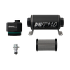 DeatschWerks DWFFR-X 110mm Billet Fuel Filter Regulator - 10 Micron - 8-FFR-110-010K Photo - Primary
