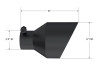 MBRP Black-Coated Tip 2.5in ID, 5in OD Out, 8in Length, Angle Cut, Dual Wall - T5203BLK Photo - Unmounted