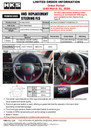 HKS Honda Civic FL5 Replacement Steering Wheel - 51999-AH003 Photo - Close Up