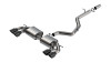 Borla 22-25 Volkswagen Golf R S-type Cat-Back Exhaust - Dual 4.5in Black Chrome Tips - 141029BC Photo - Primary