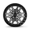 Enkei Trail-Tracker 17x8.5 / 6x139.7 BP / ET20 / 106.1mm Bore - Matte Black Machined Wheel - 560-785-8420BKM Photo - Primary