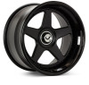 Vossen GEN-01 3pc - 20x9 - Cntr Lock - Satin Blk Cntr / Gloss Blk Out - Lamborghini Aventador Front - GEN-01-3P-0M001 Photo - Primary