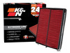 K&N Advantage Plus Air Filter 24K Miles Hyundai Santa Fe Sport L4-2.4L F/I 17-18 - KNX-5075 Photo - out of package