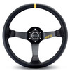 Sparco Steering Wheel 345 Leather Black - 015R345MLN Photo - Primary