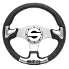 Sparco Steering Wheel P 222 Silver - 015THPUGR345 Photo - Primary