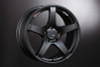 SSR GTV01 18x8.0 5x114.3 35mm Offset Flat Black Wheel RSX / Civic FD FA / SC300 SC400 - T418800+3505GMB Photo - Primary