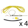 AEM Single K-Type Thermocouple Kit - 4 Pack - 30-2068-4 Photo - Primary