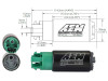 AEM 340LPH 65mm Fuel Pump Kit w/ Mounting Hooks - Ethanol Compatible - 50-1215 Technical Drawing