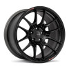 Enkei GTC02 17x7.5 4x100 35mm Offset 66.5mm Bore Black Wheel - 534-775-4935BK Photo - Primary