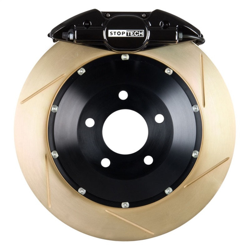 StopTech 95-02 Nissan Skyline Rear BBK w/ Black ST-22 Calipers w/ Zinc Slotted 355X32mm Rotors - 83.645.0027.53 Photo - Primary