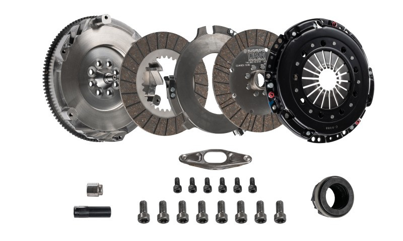 DKM Clutch BMW F22/F23 M 235i MS Organic Twin Disc Clutch Kit w/Flywheel (660 ft/lbs Torque) - MS-006-076 Photo - Primary
