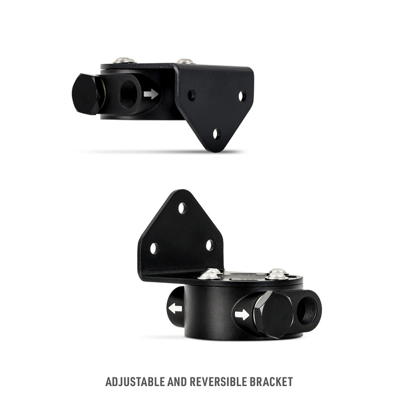 Mishimoto M22 x 1.5 - Remote Oil Filter Mount - Black - MMOC-RFH-M22BK User 6