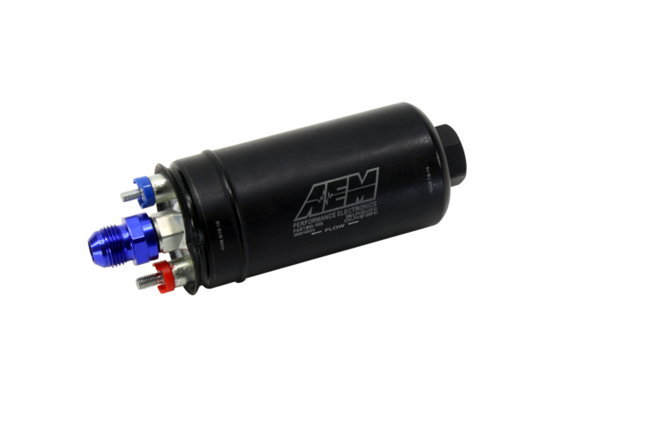 AEM 380LPH High Pressure Fuel Pump -6AN Female Out, -10AN Female In - 50-1005 Photo - out of package