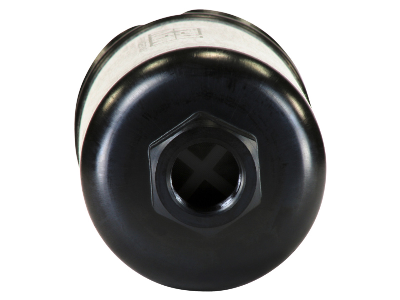 AEM 400LPH High Pressure Inline Fuel Pump - M18x1.5 Female Inlet to M12x1.5 Male Outlet - 50-1009 Photo - out of package