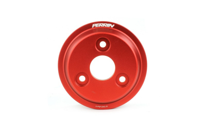 Perrin 15-21 Subaru WRX Lightweight Water Pump Pulley - Red - PSP-ENG-111RD User 1