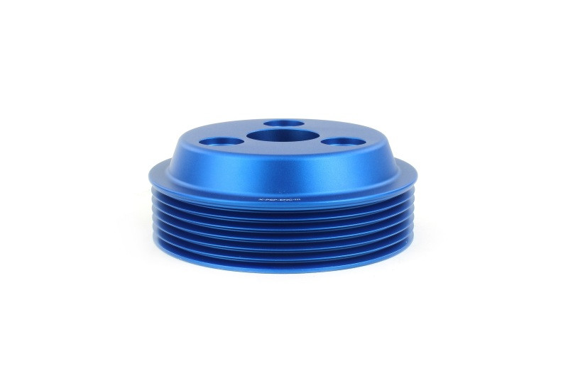 Perrin 15-22 Subaru WRX / 14-18 FXT / 18-21 Crosstrek Lightweight Water Pump Pulley - Blue - PSP-ENG-112BL User 1