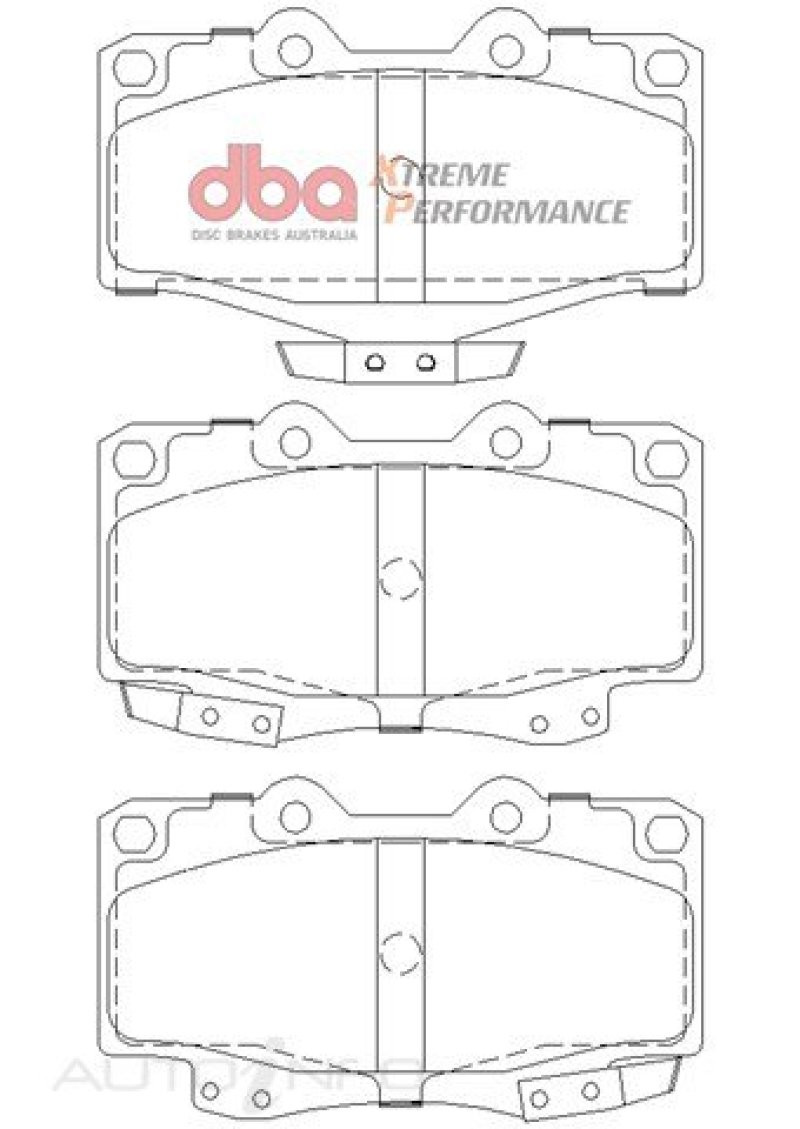 DBA 92-99 Toyota Land Cruiser XP Performance Front Brake Pads - DB1149XP User 1