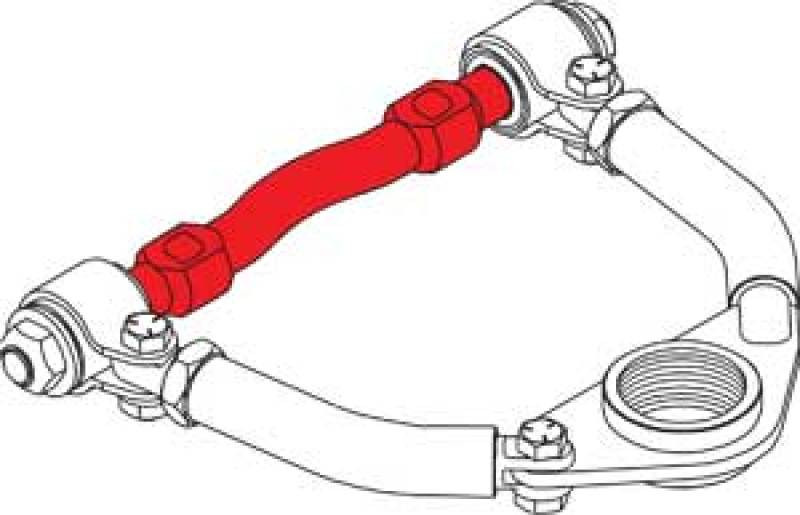 SPC Performance Steel Upper Control Arm Street Cross Shaft (5in. Center) - 94100 Photo - Unmounted