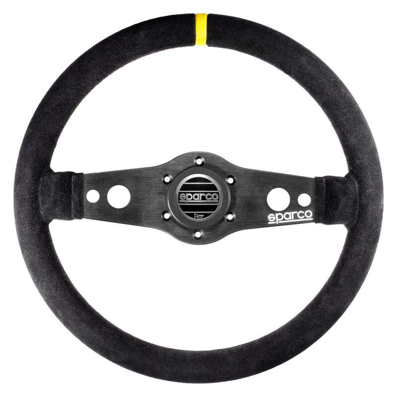 Sparco Steering Wheel R215 Flat Suede - 015R215FS Photo - Primary
